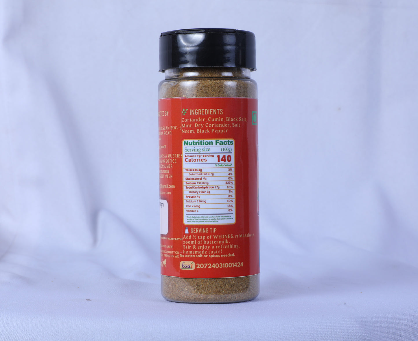WEDNES·17 Premium Buttermilk Masala