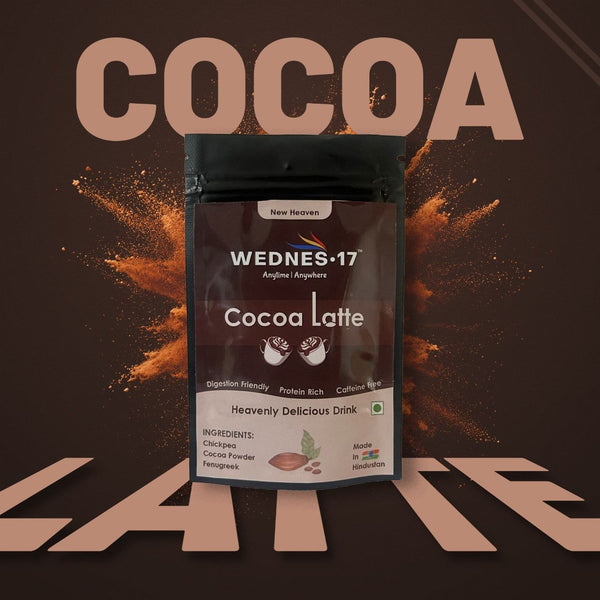 WEDNES.17 Cocoa Latte — Caffeine-Free Chocolate Coffee