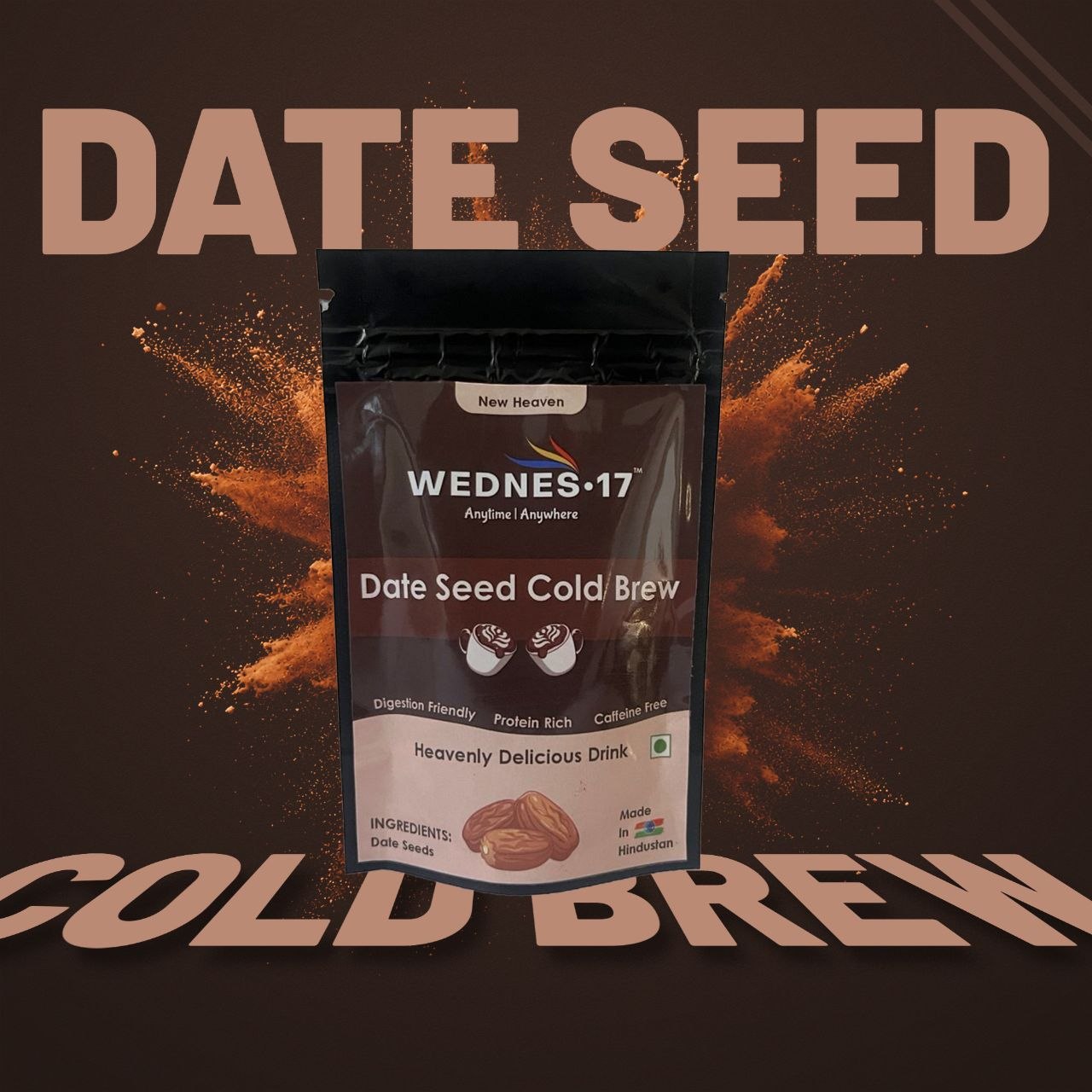 WEDNES.17 Date Seed Cold Brew — India's First Date Seed Brew